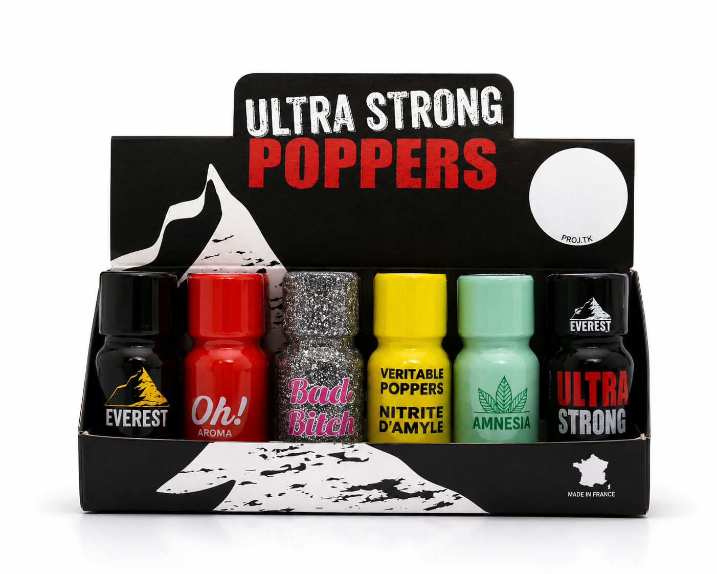 Mix Everest 15ml x18 pack discovery con 18 bottiglie assortite PopperDimension
