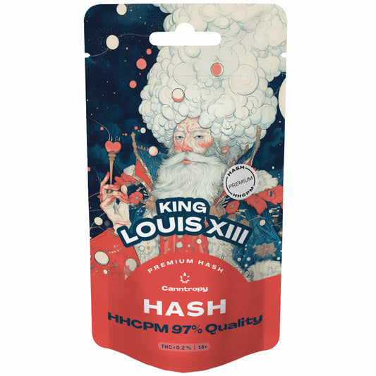 King Louis XIII HHCPM hash tecnico premium PopperDimension