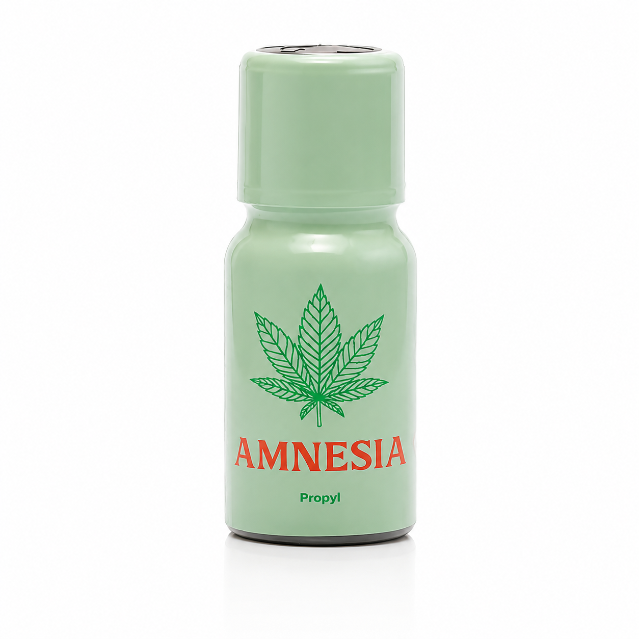 Amnesia Poppers 15ml Propyl su sfondo bianco