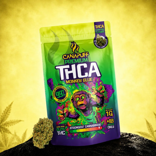 Monkey Glue THCA infiorescenza tecnica premium PopperDimension
