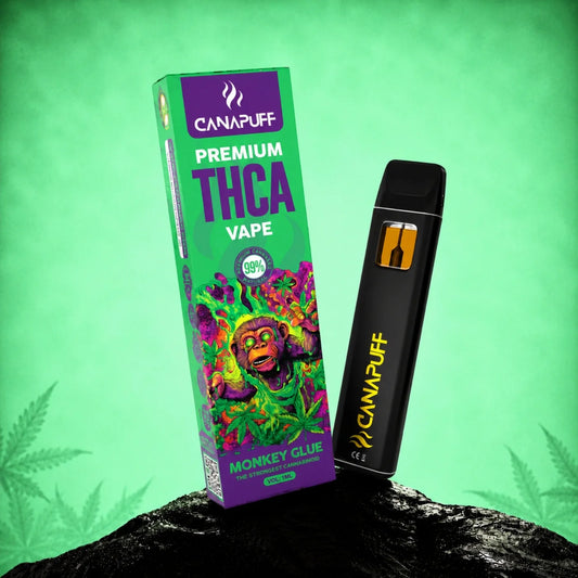 Monkey Glue THCA Vape 1ml Canapuff PopperDimension