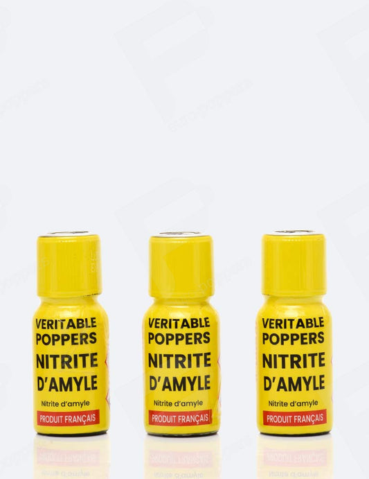 OFFERTA 3 X POPPER VERITABLE AMYL – Nitrito di Amile – 15ml